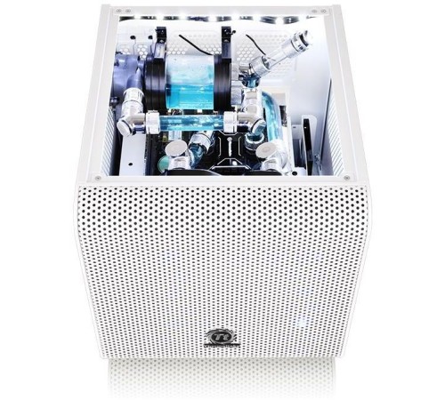 Корпус Thermaltake Core V1 Snow белый без БП miniITX 1x200mm 2xUSB3.0 audio bott PSU