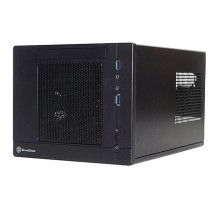SST-SG05BB-Lite USB 3.0 Sugo Mini-ITX Compact Computer Cube Case, black, RTL {4}