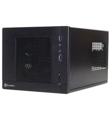 SST-SG05BB-Lite USB 3.0 Sugo Mini-ITX Compact Computer Cube Case, black, RTL {4}