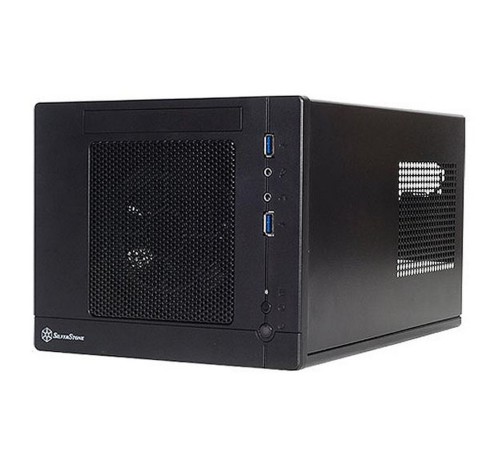 SST-SG05BB-Lite USB 3.0 Sugo Mini-ITX Compact Computer Cube Case, black, RTL {4}
