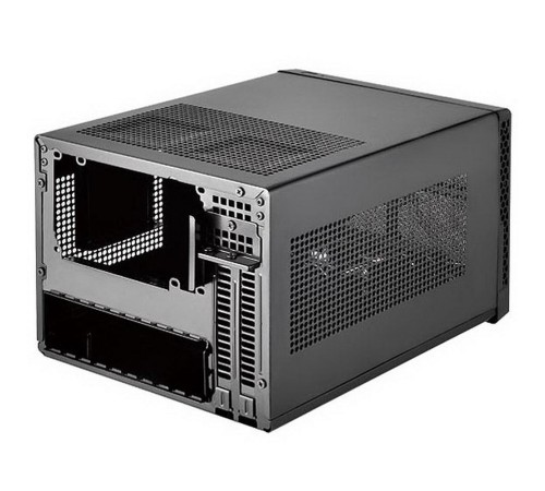 SST-SG13B Sugo Mini-ITX Compact Computer Cube Case, Mesh Front Panel, black, RTL {4}