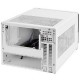 SST-SG13WB-Q (USB 3.0) Sugo Mini-ITX Compact Computer Cube Case, Plastic Front Panel with Faux Aluminum Finish, black white, RTL {4}