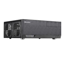 SST-GD09B Grandia HTPC ATX Computer Case, Silent High Airflow Performance, black  (221280)