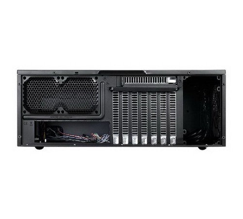 SST-GD09B Grandia HTPC ATX Computer Case, Silent High Airflow Performance, black  (221280)