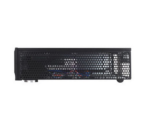 SST-ML03B Milo Slim HTPC Micro ATX Silent Computer Case, black  (967427)
