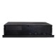 SST-ML04B ML04B (USB 3.0) Milo Slim HTPC Micro ATX Silent Computer Case, lockable, black