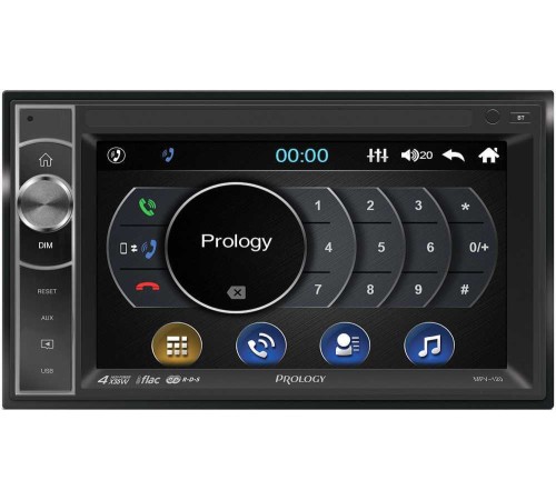 Автомагнитола Prology MPV-120 2DIN 4x55Вт