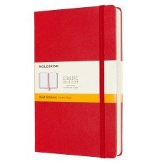 Блокнот Moleskine CLASSIC EXPENDED QP060EXPF2 Large 130х210мм 400стр. линейка твердая обложка красный
