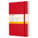 Блокнот Moleskine CLASSIC EXPENDED QP060EXPF2 Large 130х210мм 400стр. линейка твердая обложка красный