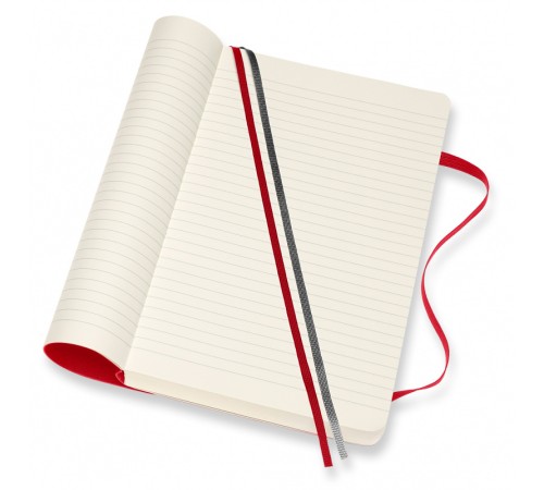 Блокнот Moleskine CLASSIC SOFT EXPENDED QP616EXPF2 Large 130х210мм 400стр. линейка мягкая обложка красный Блокнот Moleskine CLASSIC SOFT EXPENDED QP616EXPF2 Large 130х210мм 400стр. линейка мягкая обложка красный