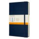 Блокнот Moleskine CLASSIC EXPENDED QP060EXPB20 Large 130х210мм 400стр. линейка твердая обложка синий сапфир