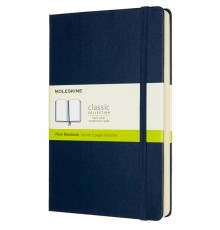 Блокнот Moleskine CLASSIC EXPENDED QP062EXPB20 130х210мм 400стр. нелинованный твердая обложка синий сапфир