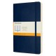 Блокнот Moleskine CLASSIC SOFT EXPENDED QP616EXPB20 Large 130х210мм 400стр. линейка мягкая обложка синий сапфир