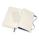 Блокнот Moleskine CLASSIC SOFT EXPENDED QP616EXPB20 Large 130х210мм 400стр. линейка мягкая обложка синий сапфир