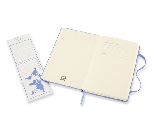 Блокнот Moleskine CLASSIC MM710B42 Pocket 90x140мм 192стр. линейка твердая обложка голубая гортензия Блокнот Moleskine CLASSIC MM710B42 Pocket 90x140мм 192стр. линейка твердая обложка голубая гортензия