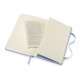 Блокнот Moleskine CLASSIC QP012B42 Pocket 90x140мм 192стр. нелинованный твердая обложка голубая гортензия