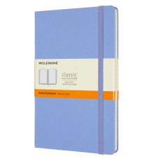 Блокнот Moleskine CLASSIC QP060B42 Large 130х210мм 240стр. линейка твердая обложка голубая гортензия