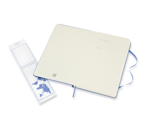 Блокнот Moleskine CLASSIC QP060B42 Large 130х210мм 240стр. линейка твердая обложка голубая гортензия Блокнот Moleskine CLASSIC QP060B42 Large 130х210мм 240стр. линейка твердая обложка голубая гортензия