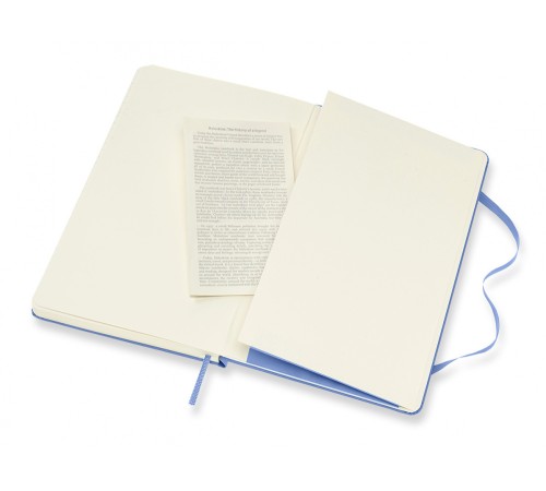 Блокнот Moleskine CLASSIC QP060B42 Large 130х210мм 240стр. линейка твердая обложка голубая гортензия Блокнот Moleskine CLASSIC QP060B42 Large 130х210мм 240стр. линейка твердая обложка голубая гортензия