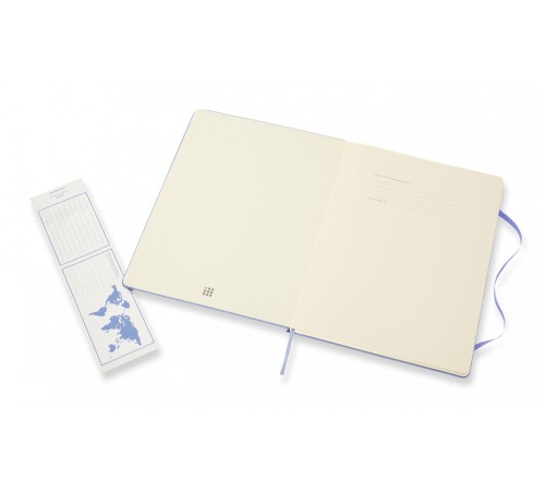 Блокнот Moleskine CLASSIC QP090B42 XLarge 190х250мм 192стр. линейка твердая обложка голубая гортензия Блокнот Moleskine CLASSIC QP090B42 XLarge 190х250мм 192стр. линейка твердая обложка голубая гортензия