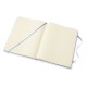 Блокнот Moleskine CLASSIC QP092B42 XLarge 190х250мм 192стр. нелинованный твердая обложка голубая гортензия