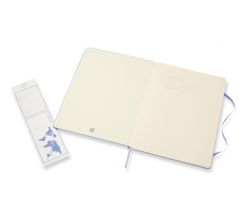Блокнот Moleskine CLASSIC QP092B42 XLarge 190х250мм 192стр. нелинованный твердая обложка голубая гортензия Блокнот Moleskine CLASSIC QP092B42 XLarge 190х250мм 192стр. нелинованный твердая обложка голубая гортензия