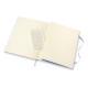 Блокнот Moleskine CLASSIC QP092B42 XLarge 190х250мм 192стр. нелинованный твердая обложка голубая гортензия