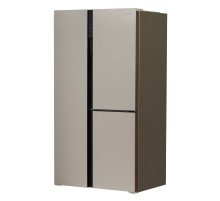 Холодильник Hyundai CS6073FV шампань стекло (трехкамерный)