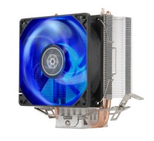 SST-KR03 Kryton CPU Cooler, excellent cooling and low noise, silent hydraulic bearing 92mm blue LED fan, universal Socket compatibility, RTL {20}