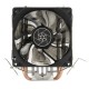 SST-KR03 Kryton CPU Cooler, excellent cooling and low noise, silent hydraulic bearing 92mm blue LED fan, universal Socket compatibility, RTL {20}