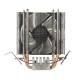SST-KR03 Kryton CPU Cooler, excellent cooling and low noise, silent hydraulic bearing 92mm blue LED fan, universal Socket compatibility, RTL {20}