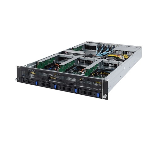 G241-G40 (rev. 100) HPC Server-2U 4xGPU Server,Sup up to 4xdouble slot GPU cards,NVIDIA® validated "GPU platform