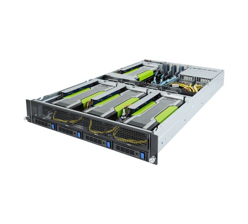 G241-G40 (rev. 100) HPC Server-2U 4xGPU Server,Sup up to 4xdouble slot GPU cards,NVIDIA® validated "GPU platform
