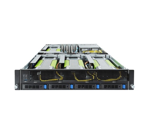 G241-G40 (rev. 100) HPC Server-2U 4xGPU Server,Sup up to 4xdouble slot GPU cards,NVIDIA® validated "GPU platform
