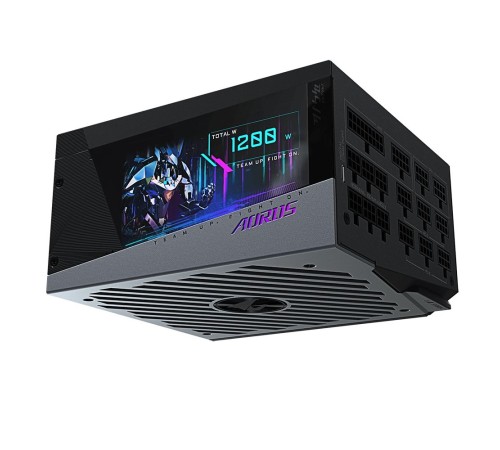 Блок питания Gigabyte ATX 1200W GP-AP1200PM 80+ platinum (24+4+4pin) APFC 140mm fan 8xSATA Cab Manag RTL
