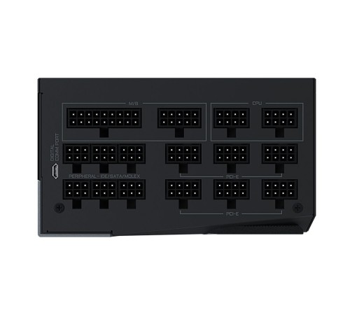 Блок питания Gigabyte ATX 1200W GP-AP1200PM 80+ platinum (24+4+4pin) APFC 140mm fan 8xSATA Cab Manag RTL
