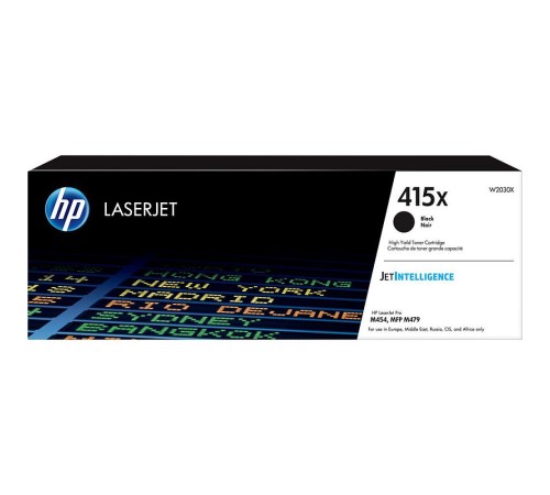 Картридж лазерный HP 415X W2030X черный (7500стр.) для HP LJ M454/MFP M479