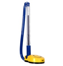 Ручка шариковая Deli E6793BLUE на подставке 0.5мм синие чернила