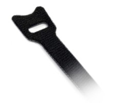 Hyperline WASN-310-BK-10 Хомут для кабеля, липучка с мягкой застежкой, 310x14 мм, черный (10 шт.)