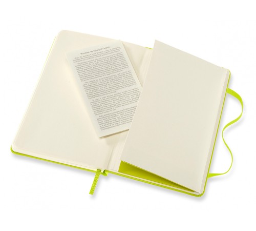 Блокнот Moleskine CLASSIC MM710C2 Pocket 90x140мм PP 192стр. линейка твердая обложка лайм