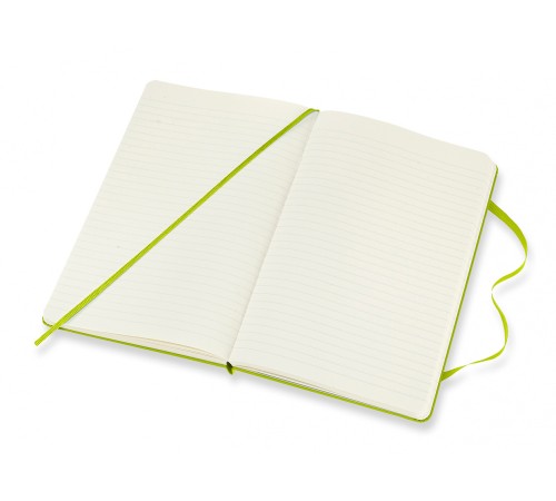 Блокнот Moleskine CLASSIC QP060C2 Large 130х210мм PP 240стр. линейка твердая обложка лайм Блокнот Moleskine CLASSIC QP060C2 Large 130х210мм PP 240стр. линейка твердая обложка лайм