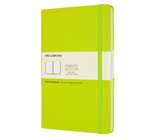 Блокнот Moleskine CLASSIC QP062C2 Large 130х210мм PP 240стр. нелинованный твердая обложка лайм Блокнот Moleskine CLASSIC QP062C2 Large 130х210мм PP 240стр. нелинованный твердая обложка лайм
