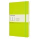 Блокнот Moleskine CLASSIC QP062C2 Large 130х210мм PP 240стр. нелинованный твердая обложка лайм