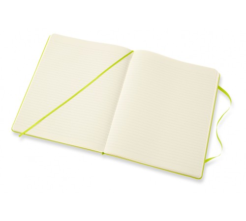 Блокнот Moleskine CLASSIC QP090C2 XLarge 190х250мм 192стр. линейка твердая обложка лайм