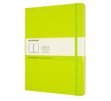 Блокнот Moleskine CLASSIC QP092C2 XLarge 190х250мм 192стр. нелинованный твердая обложка лайм