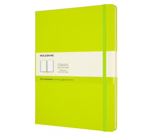 Блокнот Moleskine CLASSIC QP092C2 XLarge 190х250мм 192стр. нелинованный твердая обложка лайм Блокнот Moleskine CLASSIC QP092C2 XLarge 190х250мм 192стр. нелинованный твердая обложка лайм