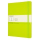 Блокнот Moleskine CLASSIC QP092C2 XLarge 190х250мм 192стр. нелинованный твердая обложка лайм