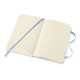 Блокнот Moleskine CLASSIC SOFT QP611B42 Pocket 90x140мм 192стр. линейка мягкая обложка голубая гортензия