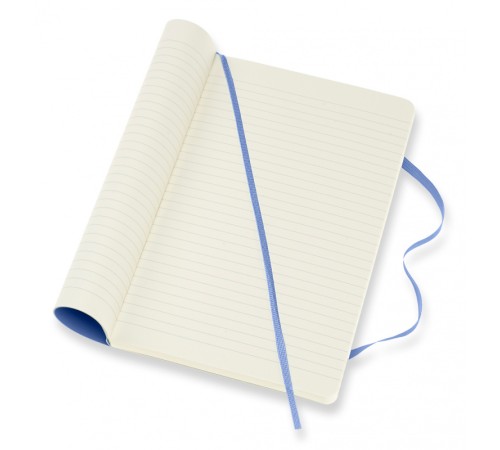 Блокнот Moleskine CLASSIC SOFT QP616B42 Large 130х210мм 192стр. линейка мягкая обложка голубая гортензия Блокнот Moleskine CLASSIC SOFT QP616B42 Large 130х210мм 192стр. линейка мягкая обложка голубая гортензия