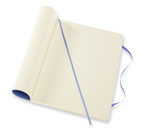Блокнот Moleskine CLASSIC SOFT QP623B42 XLarge 190х250мм 192стр. нелинованный мягкая обложка голубая гортензия